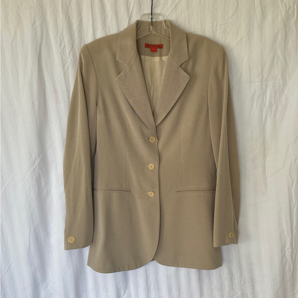Barami Elegant Beige Women's Blazer